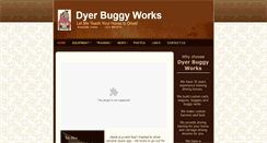 Desktop Screenshot of dyerbuggyworks.com